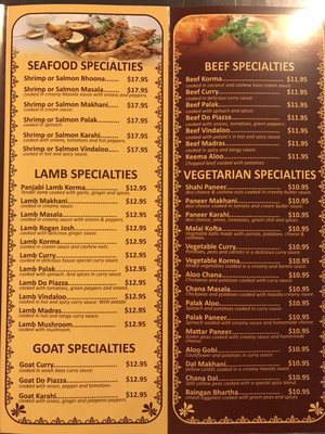 Menu photo 4 Masala House Rensselaer, NY