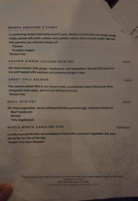 Menu photo 2 Bida Manda Raleigh, NC