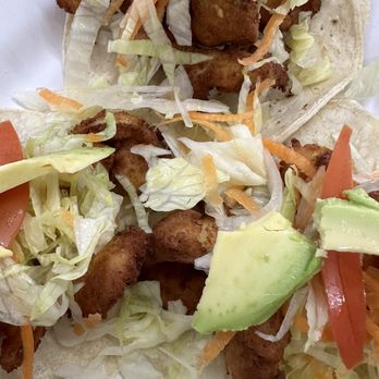 El Camello Jr. - Shrimp taco - Mexican Near Me - Tulum, ROO
