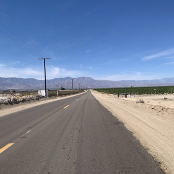 Big Wheel Tours - Flatter road the last few miles, through the farms in Mecca - Bike Rentals Near Me - Palm Desert, California Big Wheel Tours - Flatter road the last few miles, through the farms in Mecca - Bike Rentals Near Me - Palm Desert, California