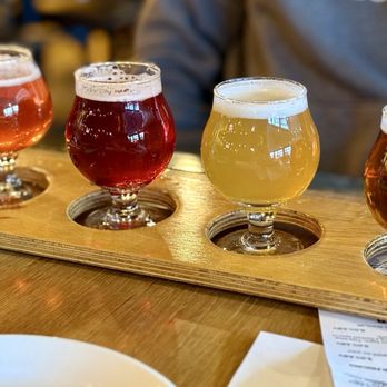 Perrin Brewing Company - Flight - Breweries Near Me - Comstock Park, Michigan