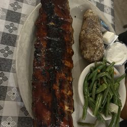 Adams Taphouse and Grille - Supposed to be full rack of ribs?