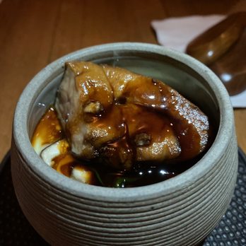 Kata Robata - Foie gras over steamed egg - Sushi Bars Near Me - Houston, Texas
