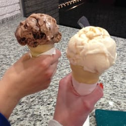 Loard's Ice Cream - Butterscotch and Double Fudge!
