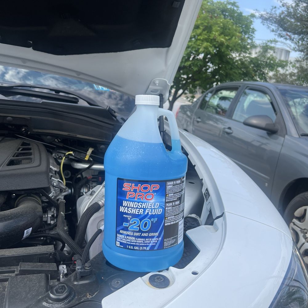 AutoZone Auto Parts - Refilling the windshield washer fluid - Auto Parts & Supplies Near Me - Mechanicsburg, Pennsylvania AutoZone Auto Parts - Refilling the windshield washer fluid - Auto Parts & Supplies Near Me - Mechanicsburg, Pennsylvania