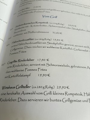 Menu photo 1 Wirtshaus am Dom Speyer, RP