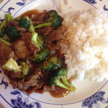 New Canton BBQ - Beef with broccoli. Big portion size for $8.95. - Barbeque Near Me - Aurora, Colorado