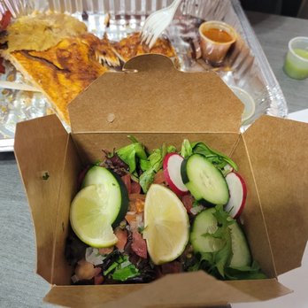 La Brujeria - Side of salad for the platter - Mexican Near Me - Jersey City, New Jersey
