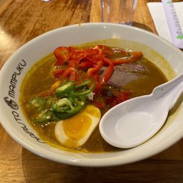 Curry Ramen with Beef Brisket