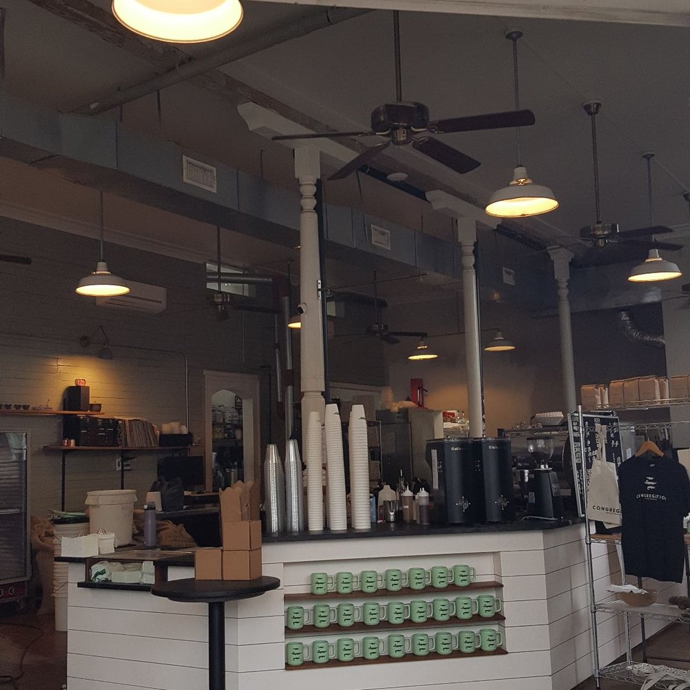Congregation Coffee - Pick up counter - Coffee & Tea Near Me - New Orleans, Louisiana Congregation Coffee - Pick up counter - Coffee & Tea Near Me - New Orleans, Louisiana
