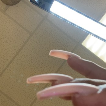 Blue Sky Nail Spa - UNPROFESSIONAL, rushing like he didn't want to service me. I was the only blacks person in the salon also. - Nail Salons Near Me - Bellevue, Nebraska
