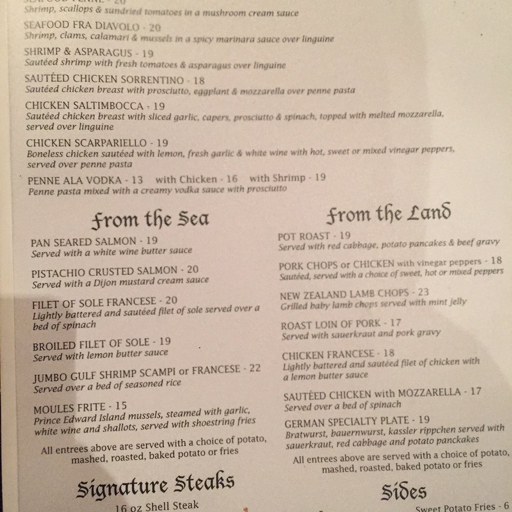 Wicked Wolf Bronx - Menu - Italian Near Me - Bronx, New York