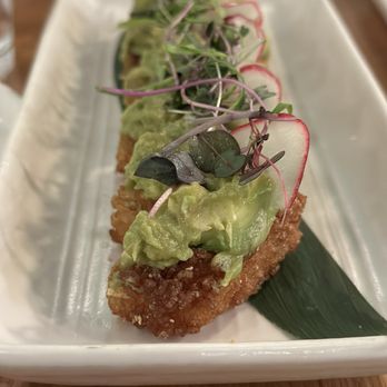 Bamboo Sushi - Crispy rice yuzu avocado - Sushi Bars Near Me - Beaverton, Oregon Bamboo Sushi - Crispy rice yuzu avocado - Sushi Bars Near Me - Beaverton, Oregon