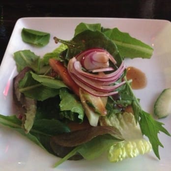 Origin Thai 2 - Soup or salad starter option- salad was delicious. - Thai Near Me - Morristown, New Jersey Origin Thai 2 - Soup or salad starter option- salad was delicious. - Thai Near Me - Morristown, New Jersey