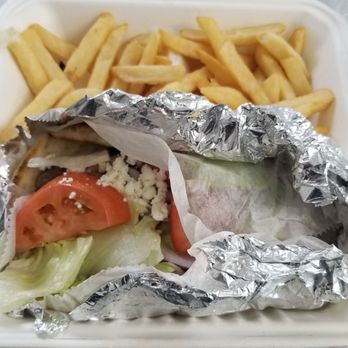 Athena Grill - Lamb gyro sandwich - Greek Near Me - Washington, DC, District of Columbia