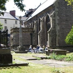 St John's Church - My photo of the church grounds and outside seating