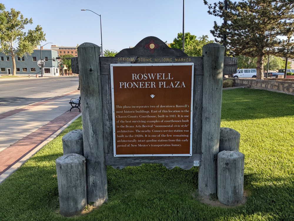 ROSWELL PIONEER PLAZA 400 N Main St, Roswell, New Mexico Landmarks