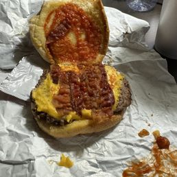 Bacon cheeseburger