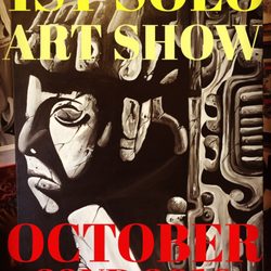 Chacmool Studio - My 1st solo art show INAPROPRIATE this is a free event everyone is welcome, come by and say hello and admired my new projects
