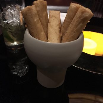 Skyfall Panoramic Bar & Lounge - Roasted Panisses (chickpea fries...def not "roasted" lol). Delicious, nonetheless. - Cocktail Bars Near Me - Las Vegas, Nevada