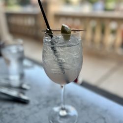 Maggiano's Little Italy - Lavender Wish Spritz (LTO) -$11ish. Yummy!