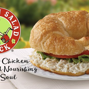 Chicken Salad Chick - a sandwich on a plate - Southern Near Me - Madison, Mississippi