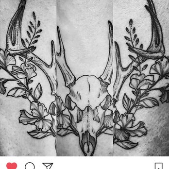 Ghost Town Body Art - My husband's tattoo - Piercing Near Me - Vallejo, California