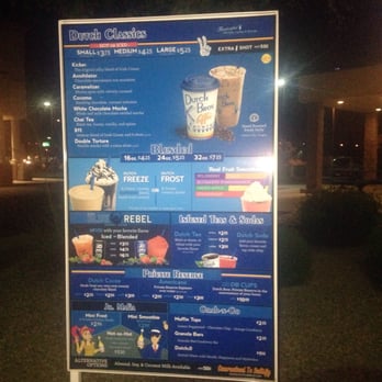Dutch Bros Coffee - Drive thru menu....ole Dutch Brothers it is! - Coffee & Tea Near Me - Gilbert, Arizona