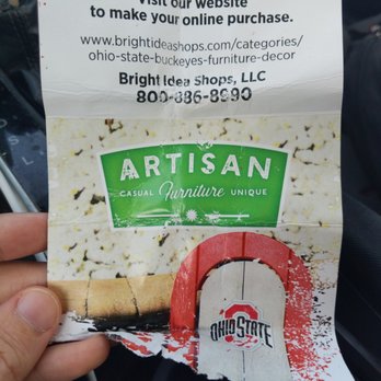 Bright Idea Shops - Flyer in question. Damaged from the rain. - Furniture Stores Near Me - Akron, Ohio