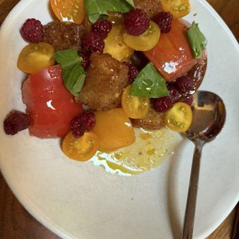 Bar Juillet - panzanella salad - Wine Bars Near Me - Ashland, Oregon