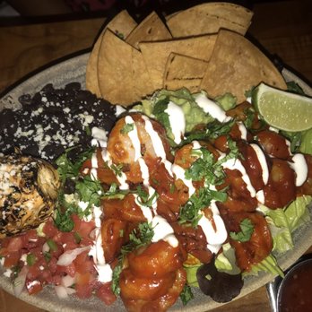 Pacific Catch - Mexican grill bowl with shrimp (small size) - very good and lots of food!! - Seafood Near Me - Dublin, California Pacific Catch - Mexican grill bowl with shrimp (small size) - very good and lots of food!! - Seafood Near Me - Dublin, California