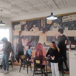 Decorative wall inside