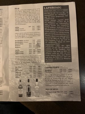 Menu photo 4 Morrison's Traditional Irish Pub Leipzig, SN