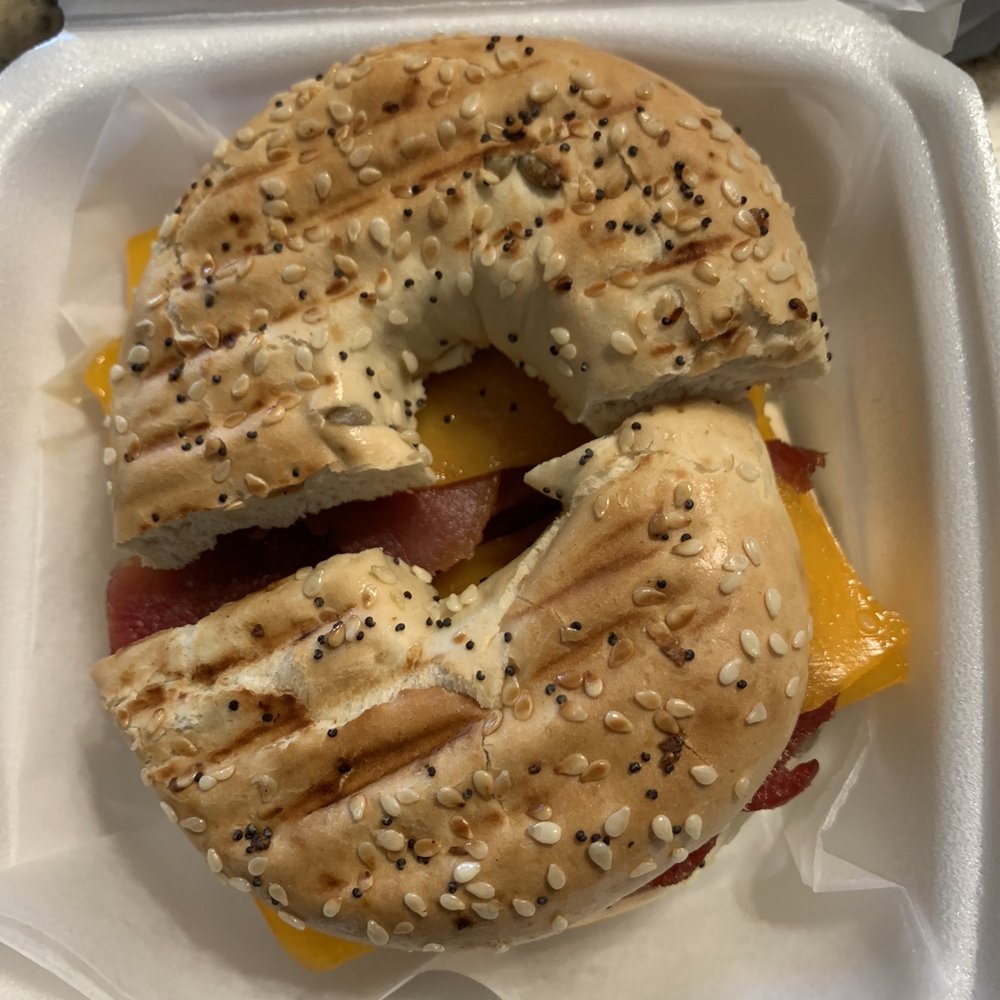 Donut NV - This is what I got. A store bought bagel (as in bread shaped like a bagel). Store bought... come on... - Food Trucks Near Me Donut NV - This is what I got. A store bought bagel (as in bread shaped like a bagel). Store bought... come on... - Food Trucks Near Me