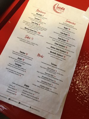 Menu photo 8 Luna Latin Cuisine Birmingham, AL Menu photo 8 Luna Latin Cuisine Birmingham, AL