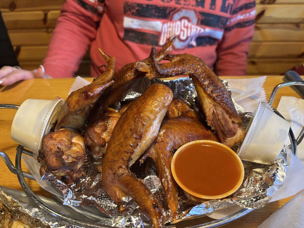 Food from Ollie’s Burgers & BBQ