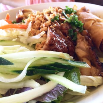 Pho Ha Saigon - Up close on the vermicelli and chicken, #82 - May 2015 - Vietnamese Near Me - Philadelphia, Pennsylvania Pho Ha Saigon - Up close on the vermicelli and chicken, #82 - May 2015 - Vietnamese Near Me - Philadelphia, Pennsylvania