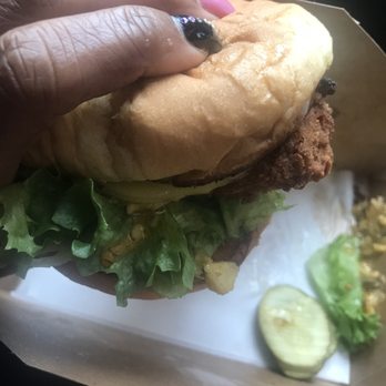 Pet Shop - Fried Bacon Jalapeno Chicken Sandwich - Bars Near Me - Jersey City, New Jersey Pet Shop - Fried Bacon Jalapeno Chicken Sandwich - Bars Near Me - Jersey City, New Jersey