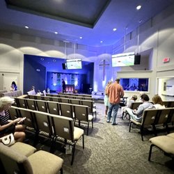 Family Church Jupiter - The worship area before service.