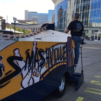 Nashville Visitor Center - Outside of the visitor center, you can hop on a Zamboni for a photo - Visitor Centers Near Me - Nashville, Tennessee Nashville Visitor Center - Outside of the visitor center, you can hop on a Zamboni for a photo - Visitor Centers Near Me - Nashville, Tennessee