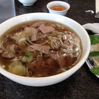 Pho Saigon City - #2 (X-Large Combo w/ Rare Steak Slices, Brisket, Flank, Tendon, and Tripe, $8.45) - Vietnamese Near Me - Pleasanton, California Pho Saigon City - #2 (X-Large Combo w/ Rare Steak Slices, Brisket, Flank, Tendon, and Tripe, $8.45) - Vietnamese Near Me - Pleasanton, California