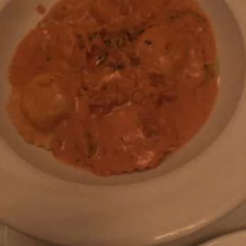 Antique Table - Ravioli Lobster - Good but I've had better - Italian Near Me - Winthrop, Massachusetts