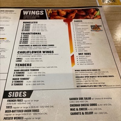 Menu photo 1 Buffalo Wild Wings Mesa, AZ Menu photo 1 Buffalo Wild Wings Mesa, AZ