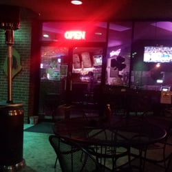 Quinlan's Bar and Grill - View from the patio looking towards the front door.