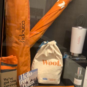 Canopy by Hilton Dallas Uptown - Merch available for purchase at the front desk - Hotels Near Me - Dallas, Texas Canopy by Hilton Dallas Uptown - Merch available for purchase at the front desk - Hotels Near Me - Dallas, Texas
