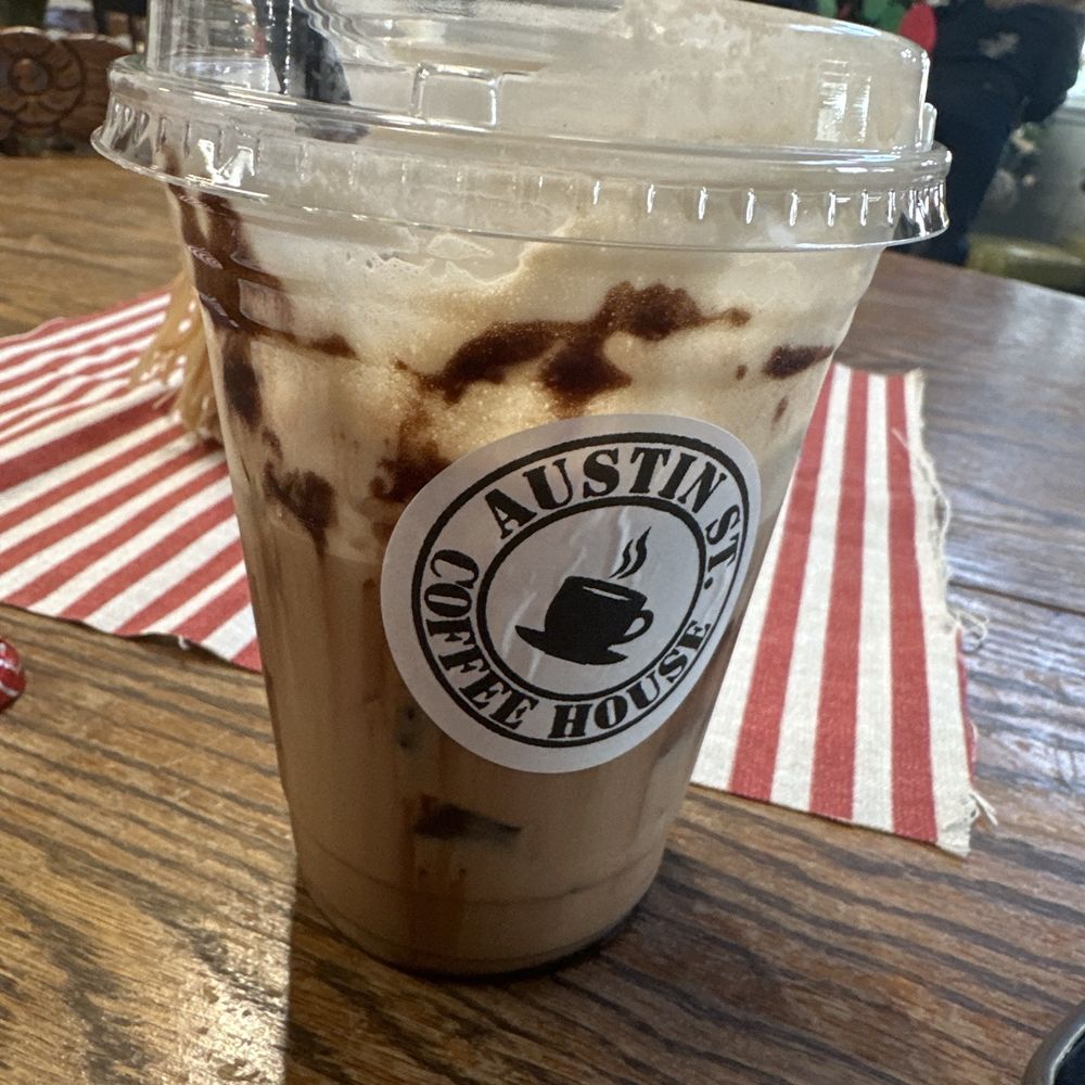 Austin St Coffee House - Peppermint mocha! - Coffee & Tea Near Me - Robert Lee, Texas