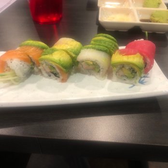 Sakura Sushi - 132. Rainbow Roll - Japanese Near Me - Mesa, Arizona Sakura Sushi - 132. Rainbow Roll - Japanese Near Me - Mesa, Arizona