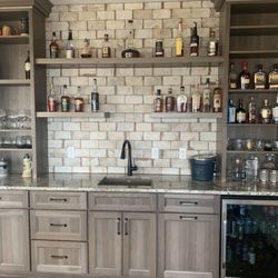 Rickway Carpet - We can do tiled backsplash and LVP floors.