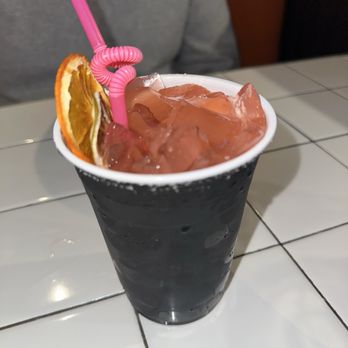 Tacos Number Juan - Strawberry watermelon margarita - Mexican Near Me - Durham, North Carolina