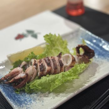 Roppongi Robata & Sushi - Robata Whole Grilled Squid - Japanese Near Me - Staten Island, New York Roppongi Robata & Sushi - Robata Whole Grilled Squid - Japanese Near Me - Staten Island, New York